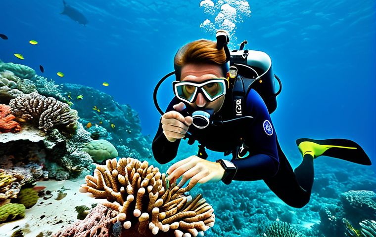 Kaş Scuba Diving**

"A fully clothed scuba diver exploring a vibrant coral reef in the crystal-clear waters off Kaş, Turkey, safe for work, appropriate content, perfect anatomy, natural proportions, well-formed hands, proper finger count, diverse marine life visible, professional underwater photography, bright and colorful, family-friendly."

**