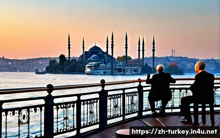 튀르키예 재즈 페스티벌 일정 - **Prompt:** A vibrant evening jazz concert on a cruise ship gently sailing on the Bosphorus Strait i...