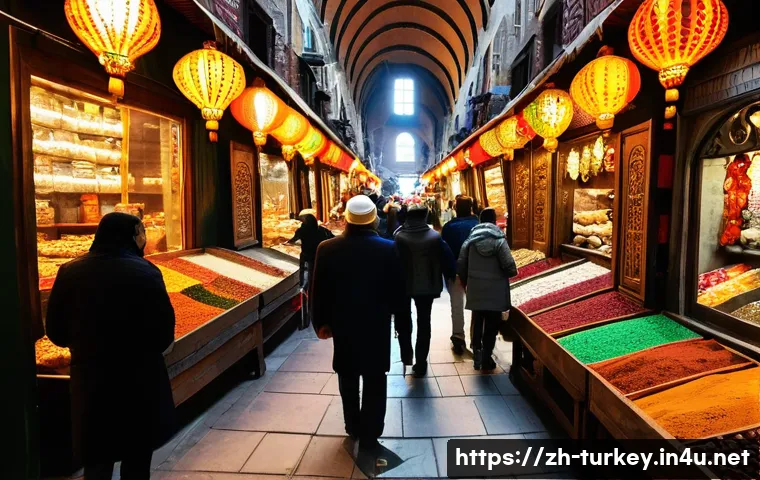 튀르키예 주요 관광지 안전 가이드 - **Prompt 1: Istanbul Grand Bazaar - Vigilant Explorers**
    "A bustling, vibrant scene inside Istan...